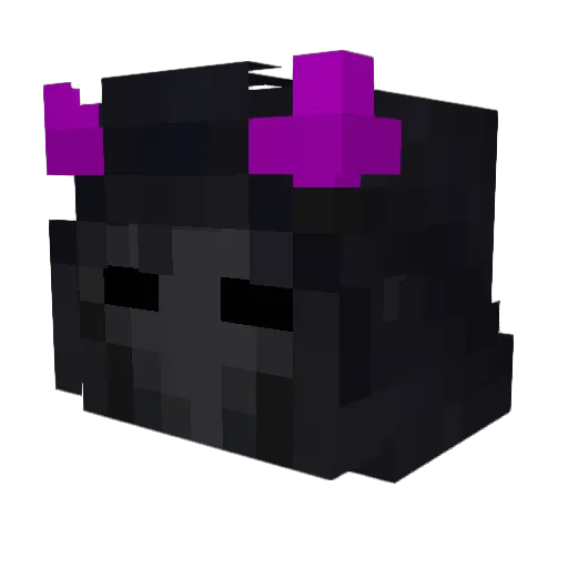 wistual_ Minecraft avatar head, 3D render
