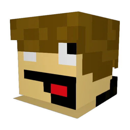 witcherslayer32 Minecraft avatar head, 3D render