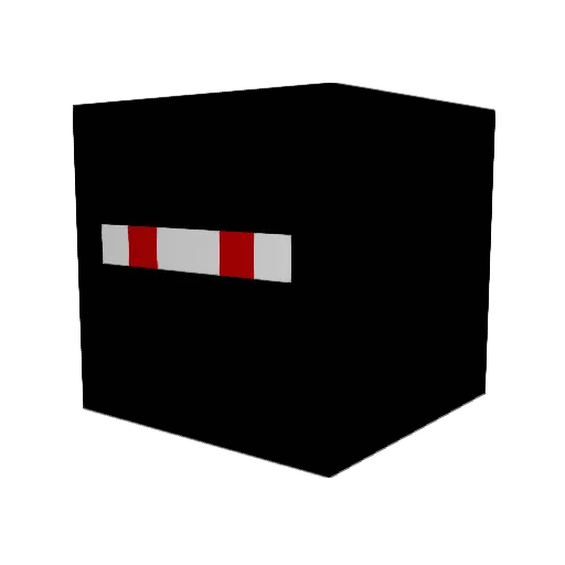 witchescoven Minecraft avatar head, 3D render