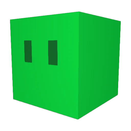witek201 Minecraft avatar head, 3D render