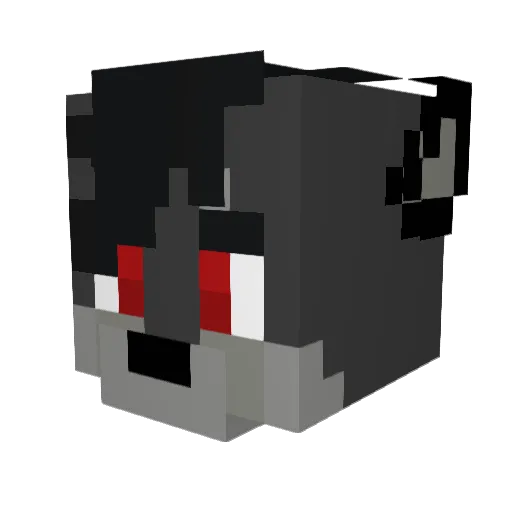 witherstorm2232 Minecraft avatar head, 3D render