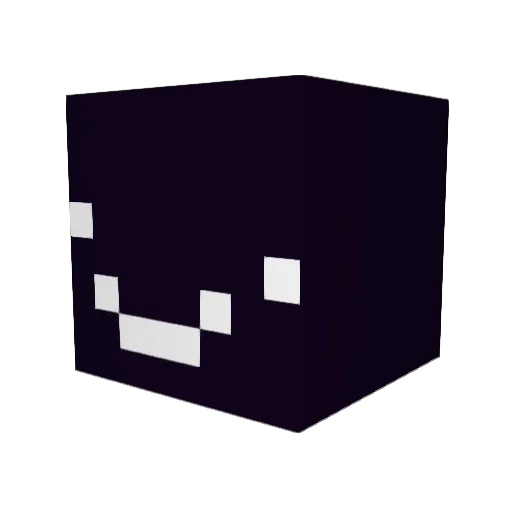 wivies Minecraft avatar head, 3D render