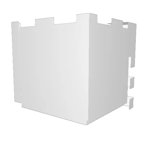 wivuin Minecraft avatar head, 3D render