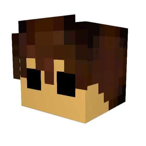 wizardsatyr699 Minecraft avatar head, 3D render
