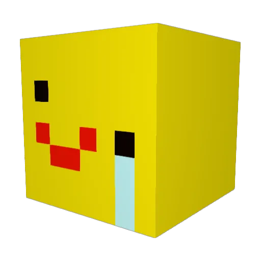 wizkm0010 Minecraft avatar head, 3D render