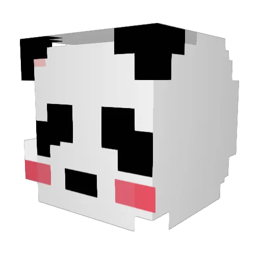 wjdtn062 Minecraft avatar head, 3D render