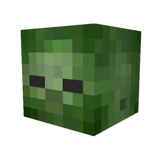 wjs0415 Minecraft avatar head, 3D render