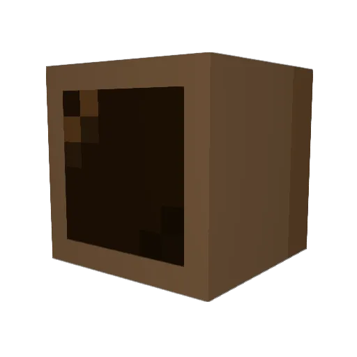 wjsvlf Minecraft avatar head, 3D render