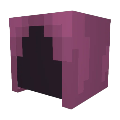 wkino Minecraft avatar head, 3D render