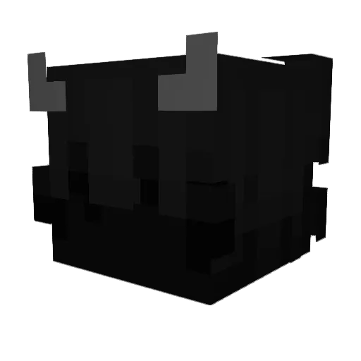 wla3h1 Minecraft avatar head, 3D render