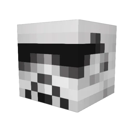 wladek2000 Minecraft avatar head, 3D render