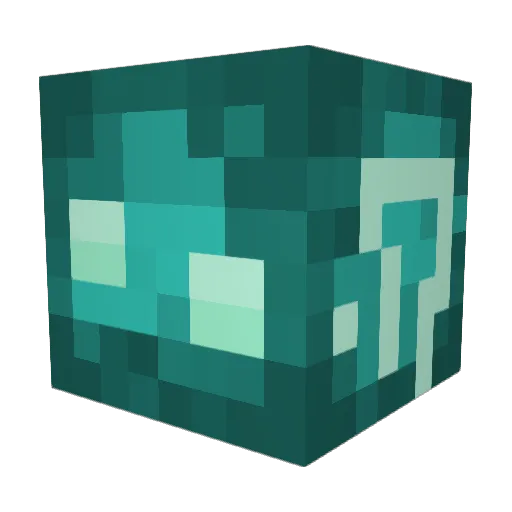 wlexoV Minecraft avatar head, 3D render
