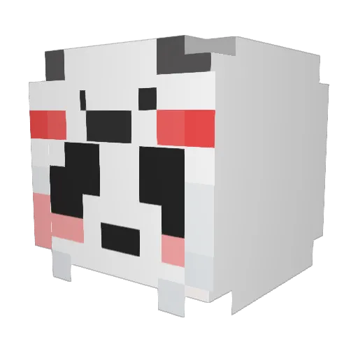 wlgus2673 Minecraft avatar head, 3D render