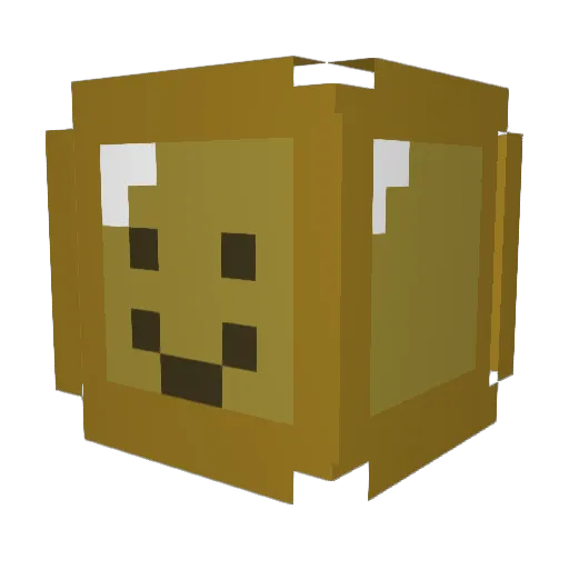 wlsehd Minecraft avatar head, 3D render