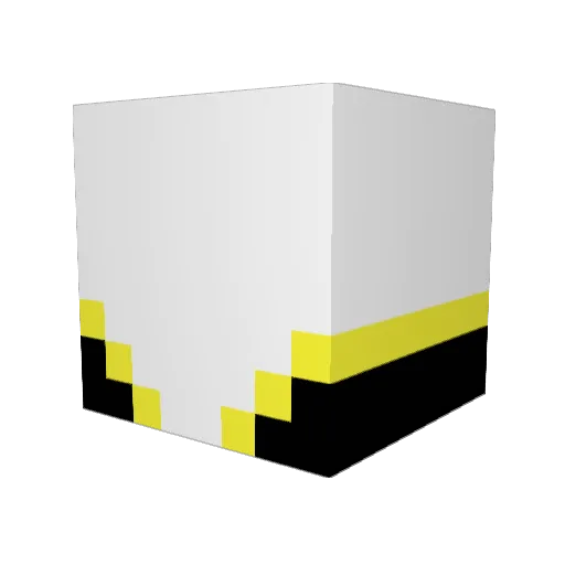 wm12312 Minecraft avatar head, 3D render