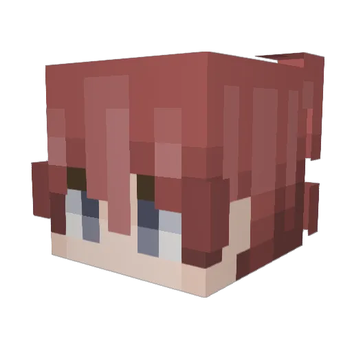 woahitsbingo Minecraft avatar head, 3D render