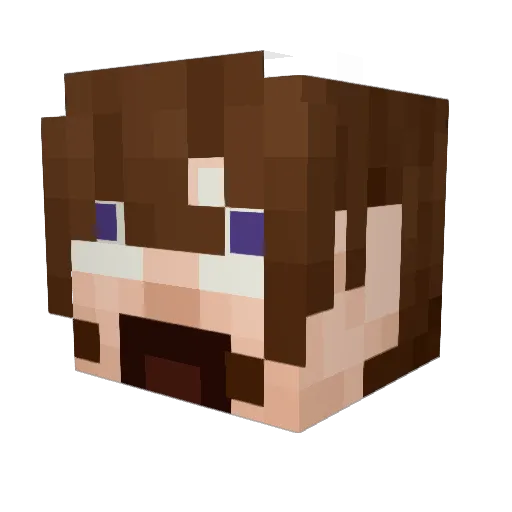 woahkiley Minecraft avatar head, 3D render