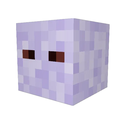 woakuu Minecraft avatar head, 3D render