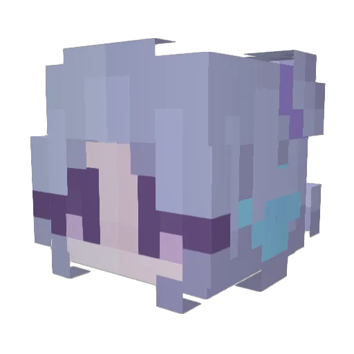woawisanamanda Minecraft avatar head, 3D render