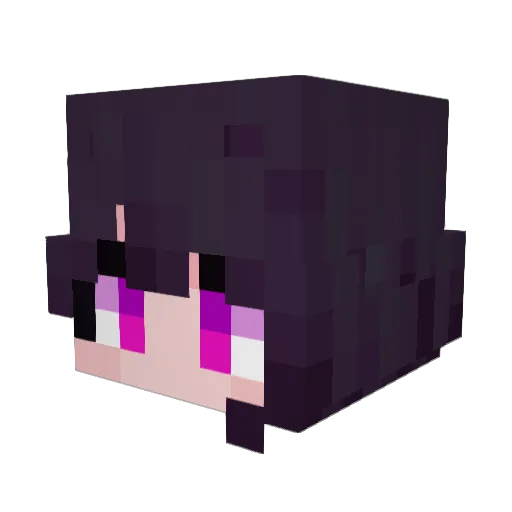wob29 Minecraft avatar head, 3D render