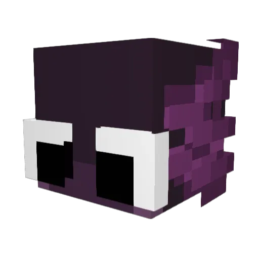 wobli Minecraft avatar head, 3D render