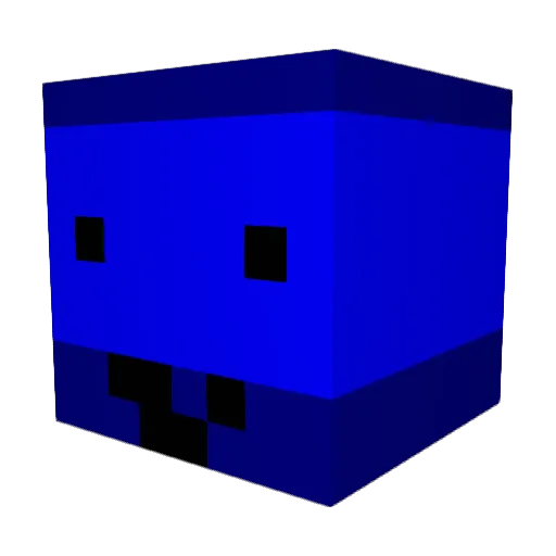 wodnik12 Minecraft avatar head, 3D render