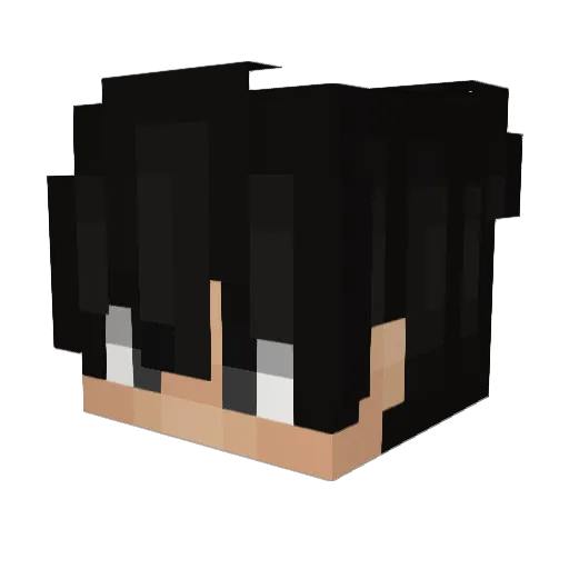 woiNNz Minecraft avatar head, 3D render
