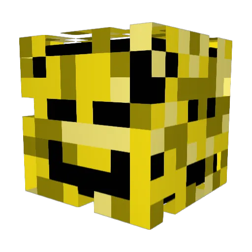 woidyx Minecraft avatar head, 3D render