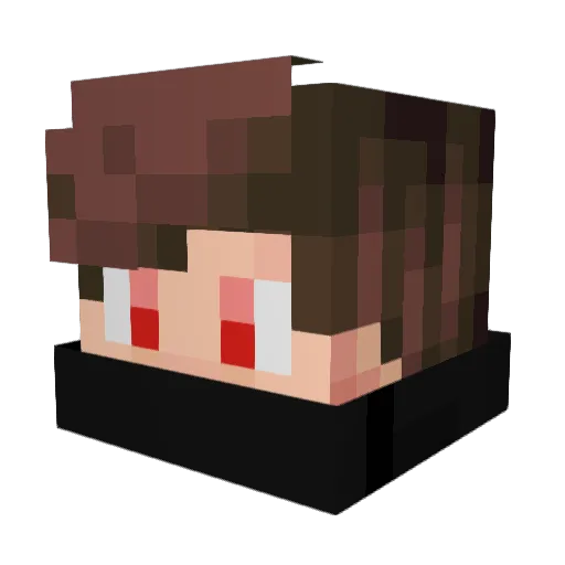 woj650 Minecraft avatar head, 3D render