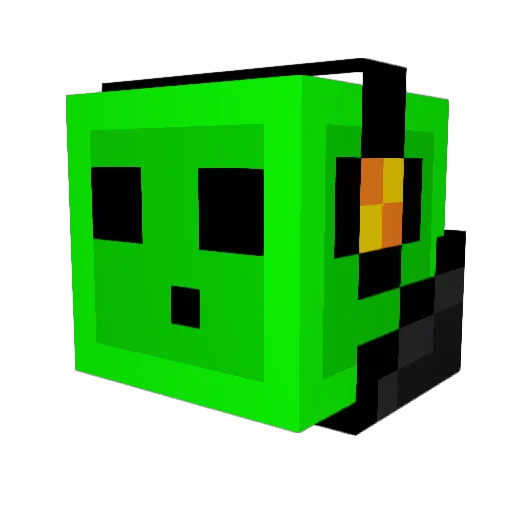 wojtek099 Minecraft avatar head, 3D render
