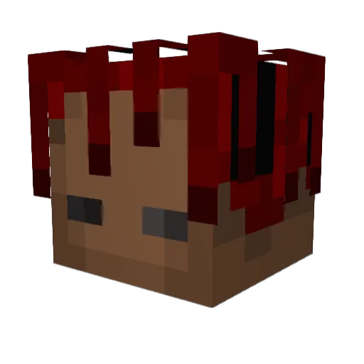wokwhippa Minecraft avatar head, 3D render