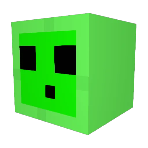 wolf5443 Minecraft avatar head, 3D render