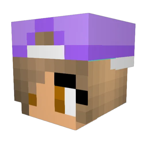 wolf_lover_127 Minecraft avatar head, 3D render