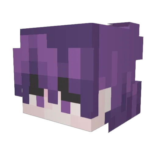 wolf_of_destiny8 Minecraft avatar head, 3D render