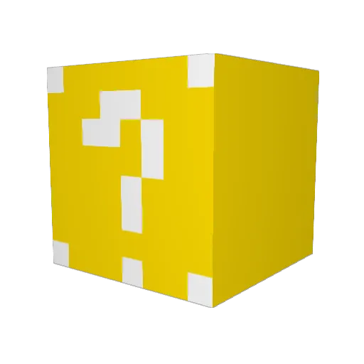 wolfc23 Minecraft avatar head, 3D render