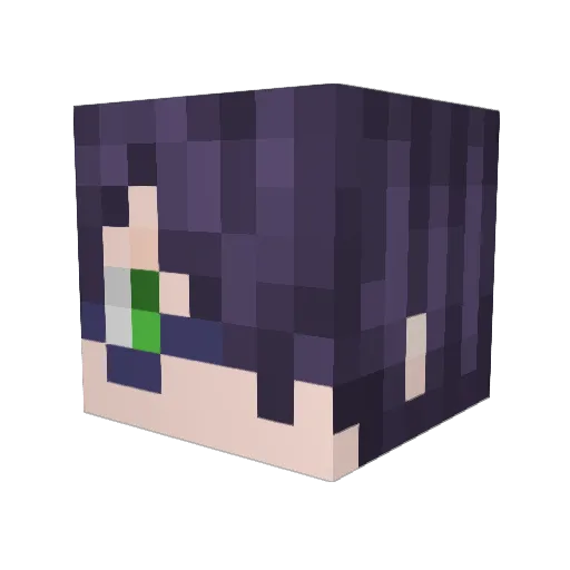 wolfgang08s Minecraft avatar head, 3D render