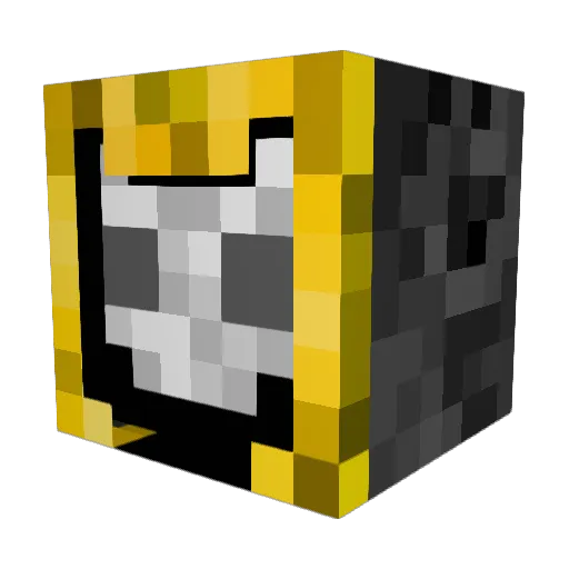 wolfgod7384 Minecraft avatar head, 3D render