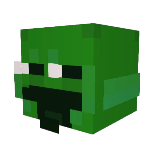 wolfkid2013 Minecraft avatar head, 3D render