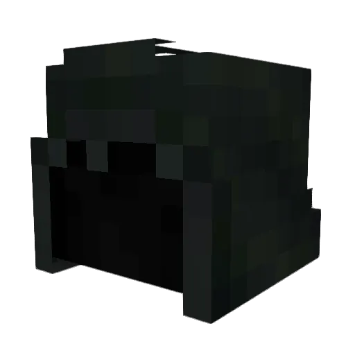 wolfminer747 Minecraft avatar head, 3D render