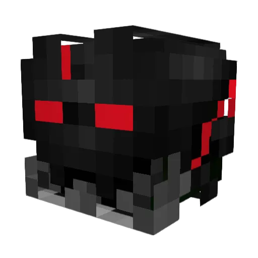 wolfphoenix400 Minecraft avatar head, 3D render