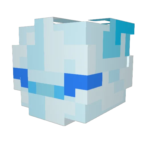 wolfpuppy1788 Minecraft avatar head, 3D render