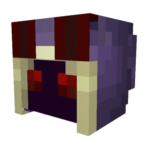 wolfson98 Minecraft avatar head, 3D render