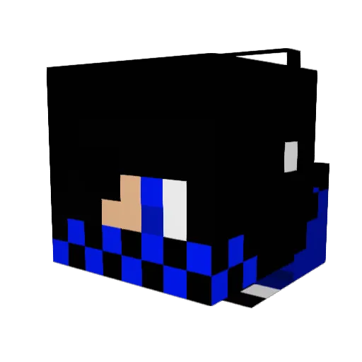 wolfsrain68 Minecraft avatar head, 3D render