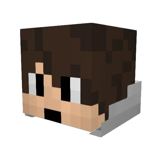wolfsword10 Minecraft avatar head, 3D render