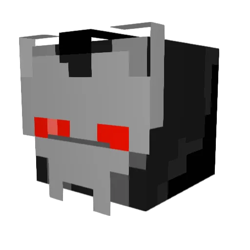 wolperdinger0101 Minecraft avatar head, 3D render