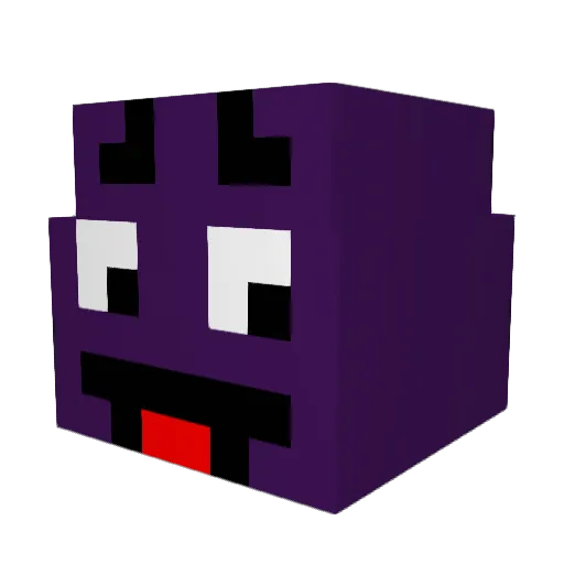 wolverine1070 Minecraft avatar head, 3D render