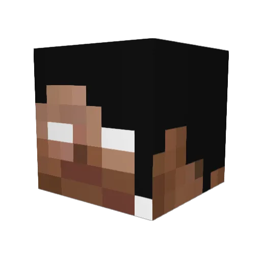 wolverine202010 Minecraft avatar head, 3D render