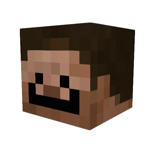 womanslayer420 Minecraft avatar head, 3D render