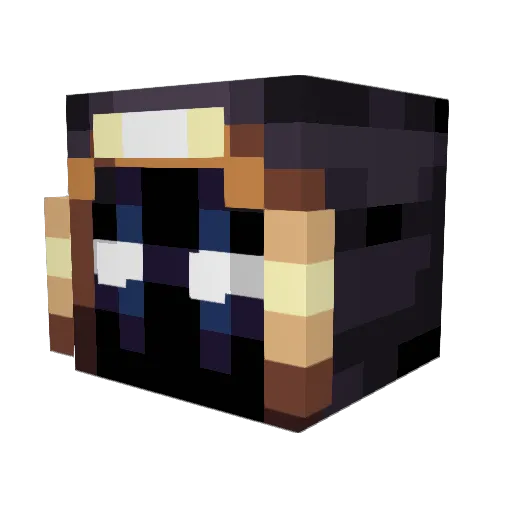 womke234 Minecraft avatar head, 3D render