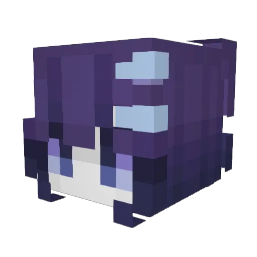 wonder02 Minecraft avatar head, 3D render